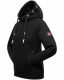 Navahoo Liebesmäuschen Damen Hoodie Schwarz-Gr.XS