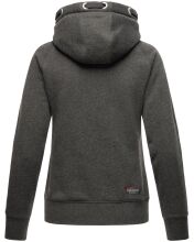 Navahoo Liebesmäuschen Damen Hoodie D.Grau-Mel-Gr.XS