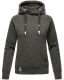 Navahoo Liebesmäuschen Damen Hoodie D.Grau-Mel-Gr.L