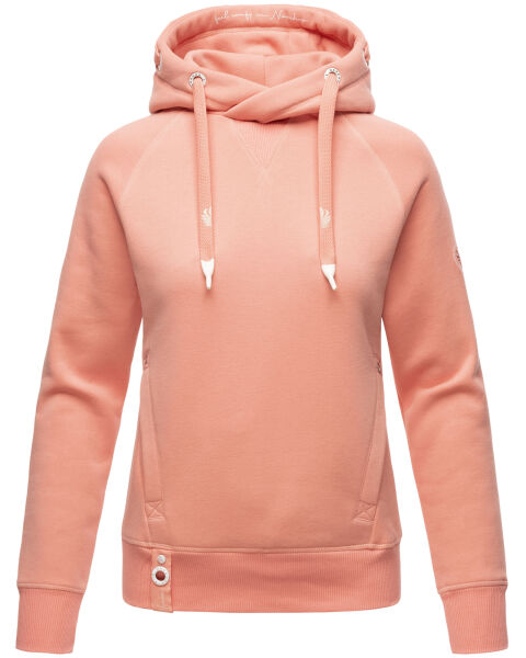 Navahoo Liebesmäuschen Damen Hoodie Apricot-Gr.XS