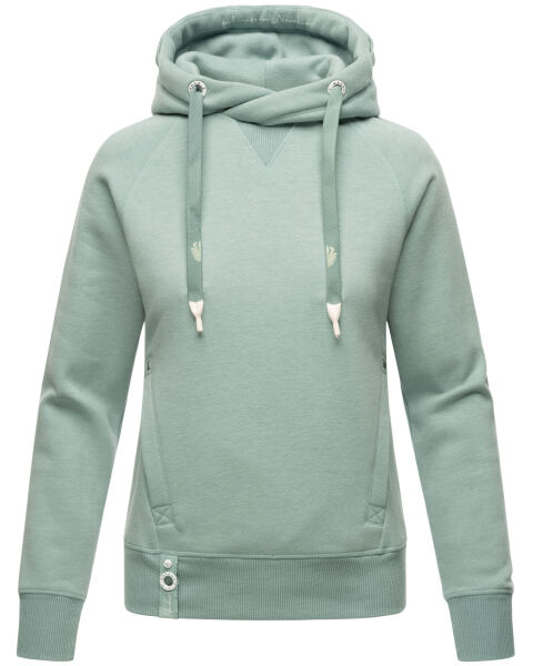 Navahoo Liebesmäuschen Damen Hoodie Mint-Mel-Gr.XS