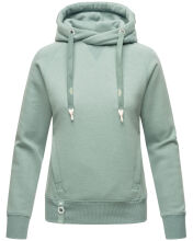 Navahoo Liebesmäuschen Damen Hoodie Mint-Mel-Gr.XS