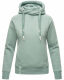 Navahoo Liebesmäuschen Damen Hoodie Mint-Mel-Gr.XS