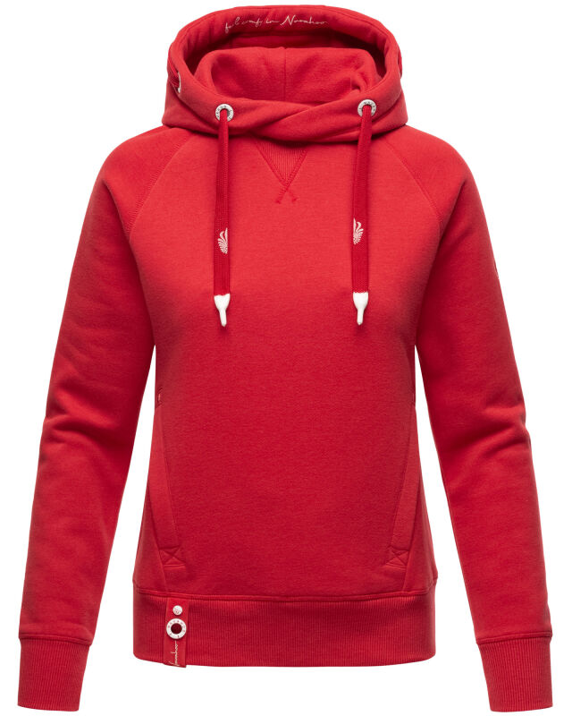 Navahoo Liebesmäuschen Damen Hoodie Rot