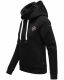 Marikoo Chihiroo Damen Hoodie Schwarz-Gr.S