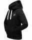 Marikoo Chihiroo Damen Hoodie Schwarz-Gr.S