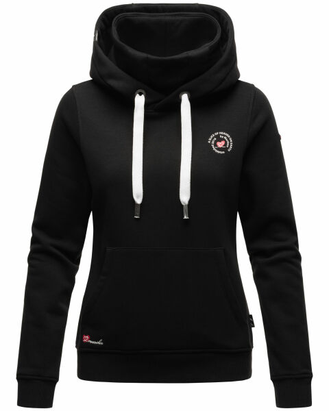 Marikoo Chihiroo Damen Hoodie Schwarz-Gr.M