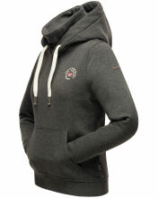 Marikoo Chihiroo Damen Hoodie Grau-Mel.-Gr.S