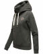 Marikoo Chihiroo Damen Hoodie Grau-Mel.-Gr.S