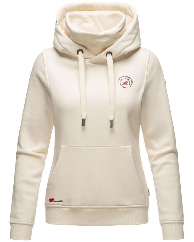 Marikoo Chihiroo Damen Hoodie Offwhite-Gr.XXL