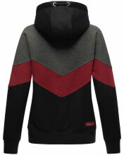 Navahoo Honigperle Damen Sweatjacke Schwarz-Gr.XL