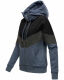 Navahoo Honigperle Damen Sweatjacke Blau-Mel.-Gr.S