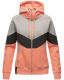 Navahoo Honigperle Damen Sweatjacke Apricot-Gr.XS