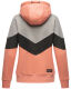Navahoo Honigperle Damen Sweatjacke Apricot-Gr.XS