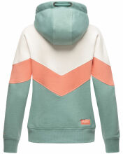 Navahoo Honigperle Damen Sweatjacke Mint-Mel.-Gr.S