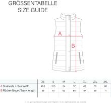 Marikoo Taisaa Damen Stepp Weste &Uuml;bergangsjacke Powder Rose Gr&ouml;&szlig;e XS - Gr. 34