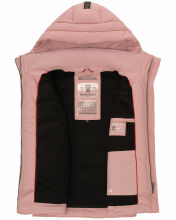 Marikoo Taisaa Damen Stepp Weste &Uuml;bergangsjacke Powder Rose Gr&ouml;&szlig;e M - Gr. 38