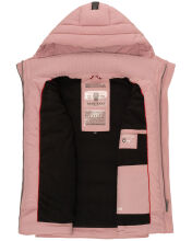 Marikoo Taisaa Damen Stepp Weste &Uuml;bergangsjacke Powder Rose Gr&ouml;&szlig;e XXL - Gr. 44