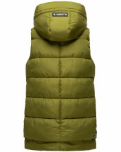 Marikoo Zarinaa Damen Weste Steppweste &Auml;rmellose Jacke Gr&uuml;n Gr&ouml;&szlig;e S - Gr. 36