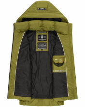 Marikoo Zarinaa Damen Weste Steppweste &Auml;rmellose Jacke Gr&uuml;n Gr&ouml;&szlig;e S - Gr. 36