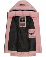 Marikoo Zarinaa Damen Weste Steppweste Ärmellose Jacke Rosa Größe XS - Gr. 34