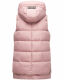 Marikoo Zarinaa Damen Weste Steppweste Ärmellose Jacke Rosa Größe XS - Gr. 34