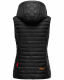 Marikoo Hasenpfote Damen Weste B915 Schwarz Größe XS - Gr. 34