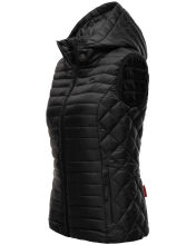Marikoo Hasenpfote Damen Weste B915 Schwarz Gr&ouml;&szlig;e XL - Gr. 42