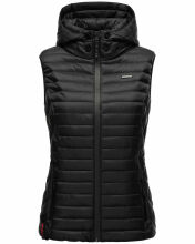 Marikoo Hasenpfote Damen Weste B915 Schwarz Größe XXL - Gr. 44