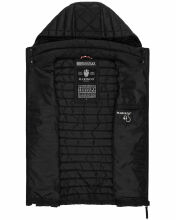 Marikoo Hasenpfote Damen Weste B915 Schwarz Größe XXL - Gr. 44