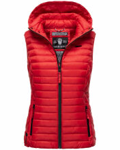 Marikoo Hasenpfote Damen Weste B915 Rot Größe XS - Gr. 34