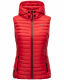 Marikoo Hasenpfote Damen Weste B915 Rot Größe XS - Gr. 34