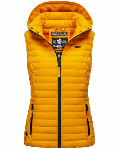 Marikoo Hasenpfote Damen Weste B915 Gelb Größe XXL - Gr. 44