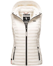 Marikoo Hasenpfote Damen Weste B915 Weiss Gr&ouml;&szlig;e M - Gr. 38