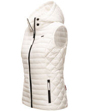 Marikoo Hasenpfote Damen Weste B915 Weiss Gr&ouml;&szlig;e M - Gr. 38