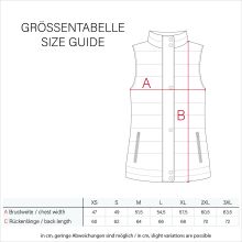 Marikoo Hasenpfote Damen Weste B915 Berry Gr&ouml;&szlig;e S - Gr. 36