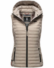 Marikoo Hasenpfote Damen Weste B915 Hellgrau Größe XS - Gr. 34
