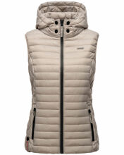 Marikoo Hasenpfote Damen Weste B915 Hellgrau Größe XS - Gr. 34
