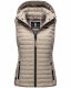 Marikoo Hasenpfote Damen Weste B915 Hellgrau Größe XS - Gr. 34