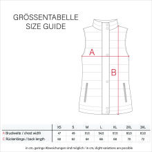 Marikoo Hasenpfote Damen Weste B915 Taupe Gr&ouml;&szlig;e S - Gr. 36
