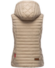 Marikoo Hasenpfote Damen Weste B915 Taupe Gr&ouml;&szlig;e L - Gr. 40