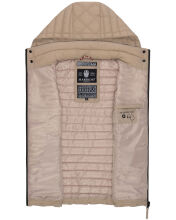 Marikoo Hasenpfote Damen Weste B915 Taupe Gr&ouml;&szlig;e L - Gr. 40