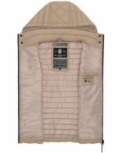 Marikoo Hasenpfote Damen Weste B915 Taupe Gr&ouml;&szlig;e XXL - Gr. 44