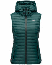 Marikoo Hasenpfote Damen Weste B915 Ozean Gr&uuml;n Gr&ouml;&szlig;e S - Gr. 36