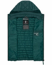 Marikoo Hasenpfote Damen Weste B915 Ozean Gr&uuml;n Gr&ouml;&szlig;e S - Gr. 36