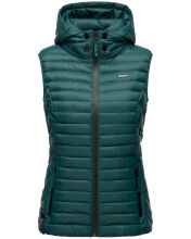 Marikoo Hasenpfote Damen Weste B915 Ozean Gr&uuml;n Gr&ouml;&szlig;e L - Gr. 40