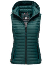 Marikoo Hasenpfote Damen Weste B915 Ozean Gr&uuml;n Gr&ouml;&szlig;e XXL - Gr. 44