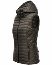 Marikoo Hasenpfote Damen Weste B915 Anthrazit Gr&ouml;&szlig;e XXL - Gr. 44