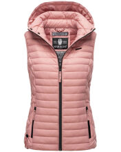 Marikoo Hasenpfote Damen Weste B915 Puder Rosa Größe XS - Gr. 34