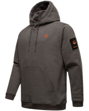 Stone Harbour Bodo Shain Herren Hoodie Dunkelgrau-Gr.S